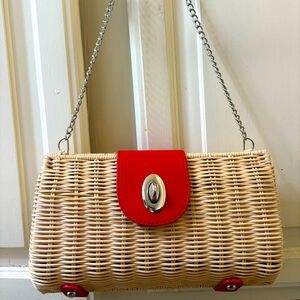Stylish Straw Purse